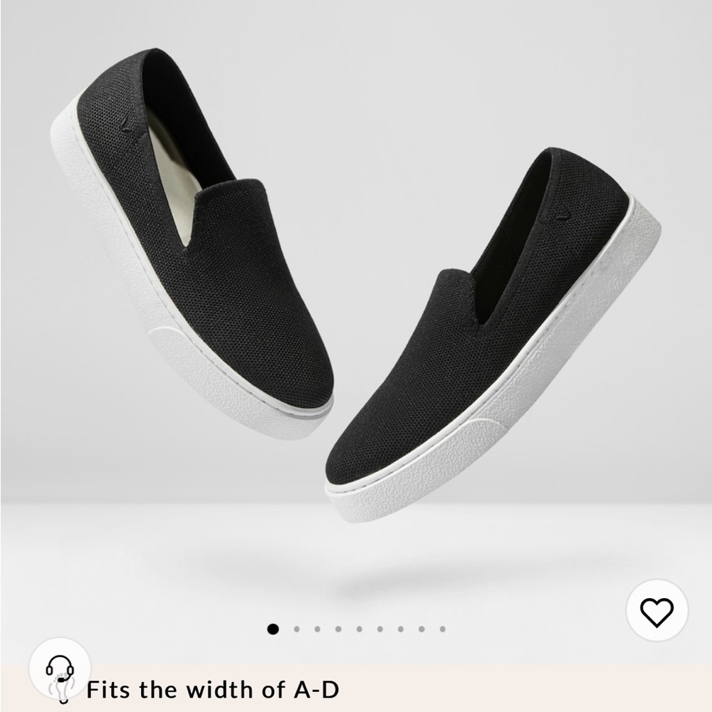 GUC Vivaia Round-Toe Slip-on Sneakers, very similar to Rothy's original sneaker
